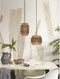 GOOD&MOJO Hanglamp Bhutan - Bamboe/Zwart - Ø25cm - - Hanglampen Eetkamer, Slaapkamer, Woonkamer