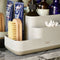 Joseph Joseph EasyStore - Badkamer Organizer - 5 verdeelvakken antislip kunststof - Grijs