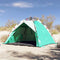 vidaXL - strandtent - 3-persoons - waterdicht - snelontgrendeling - zeegroen