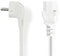 Nedis CEGP10000WT50 - Stroomverlengkabel 10 A - 500 cm - Wit