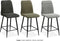 Barstoel Pumba - Lichtgrijs (set van 2 stoelen)