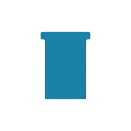 Quantore - T-kaart djois formaat 3 77mm blauw 100st | 5 stuks
