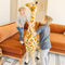 Melissa & Doug Gigantische giraf - Levensecht Knuffeldier - Knuffels voor kinderen - 1,4 meter hoog - Geweldig cadeau voor meisjes en jongens - Van 3+