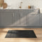 vidaXL - Vloerkleed - rechthoekig - 70x100 - cm - bamboe - grijs