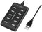 2Direct UA0125 - USB 2.0 Hub - 10x USB 2.0 type-A - Zwart