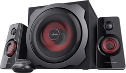 Trust GXT 38 Tytan - 2.1 Subwoofer Speakerset - 120W Piekvermogen - Zwart