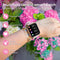 Nuvance Smartwatch - Stappenteller & Hartslagmeter - 45mm - Roze