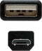 Nanocable 10.01.0503 - USB A naar Micro-USB B - 3 m - Zwart