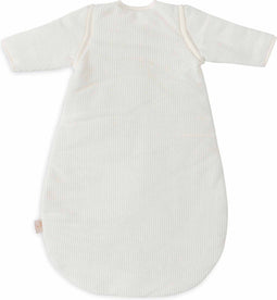 Jollein Baby Slaapzak - Winterslaapzak - Afritsbare mouw - Rib Ivory 110cm