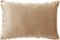 Dutch Decor AYA - Kussenhoes 40x60 cm - 3D bladmotief – heerlijk zacht - Irish Cream - bruin - met rits - zonder binnenkussen