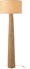 J-Line vloerlamp paraplu ailanthus - hout - naturel