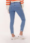 LEE Scarlett High Light Lita Dames Skinny Jeans - Getailleerd - Maat 26 X 33 - Blauw