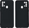 iMoshion Hoesje Geschikt voor Samsung Galaxy M31 Hoesje Siliconen - iMoshion Color Backcover - Zwart