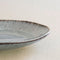 Dutch Rose Organic Bord Plat 21,5 cm Blauw - Stoneware Handgemaakt