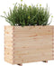 vidaXL - Plantenbak - 90x40x72 - cm - massief - grenenhout