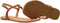UGG Madeena - Dames Sandalen - Verstelbaar leren enkelbandje - Tan leather