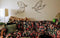 House of Seasons set van 2 muurvlinders maat in cm: 39 x 52 donkergrijs - DONKERGRIJS