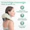 Nince - Nekmassage Apparaat - Shiatsu Massagekussen - Infrarood - Beige