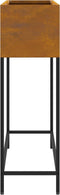 vidaXL - Verhoogde - Tuinplantenbak - 100x26x82 - cm - Weerbestendig - Staal