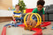 Hot Wheels Mario Kart Baanset Chaos in het Kasteel van Bowser