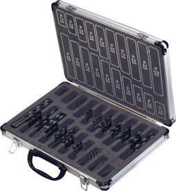 Silverline HSS-R Boren Set 1 t/m 10 mm in Koffer - 170 Delig