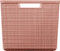 Curver Jute Opbergmand Cube - 17 liter - 270x280x280mm - Roze