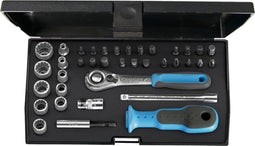 Gedore 2010348 Dopsleutelinzetstuk Inch 1/4 (6.3 mm) 37-delig