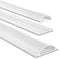 Hama Kabelgoot, zelfklevend, halfrond, 100 x 7 x 2,1 cm, PVC, wit