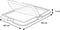 Flamingo Fifi - Trainingsmat Houder - Antislip - 90x60 cm (5 stuks)