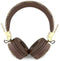 Guess 4G Metal Logo - On-Ear Bluetooth Koptelefoon - Bluetooth 5.3 - Bruin