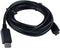 V7 V7DP2HD-03M-BLK - DisplayPort naar HDMI Kabel - 3 m - Zwart