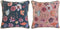 Kussen Home ESPRIT Romantiek 45 x 5 x 45 cm (2 Stuks)
