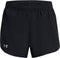 Under Armour UA Fly By 2-in-1 Shorts - Dames Sportbroek - Maat S - Zwart