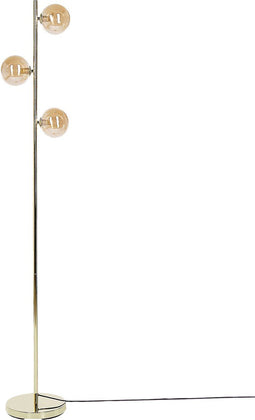 RAMIS - Staande lamp - Goud - Staal