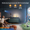 Yaber K2S Beamer - Projector - Audio By Dolby - Sound by JBL - 800 ANSI Lumens & 1080P FHD - Geïntegreerde JBL Bluetooth Speakers - Draagbare Beamer - Zwart