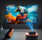 Yaber Projector Pro U6 - Beamer voor Presentatie en Home Cinema - Native 1080P, 4K Ondersteuning - 800 ANSI Lumen - Auto Focus & Auto Keystone - Smart Systeem met Ingebouwde Apps - Wi-Fi 6 en Bluetooth 5.2 - HD Beamer