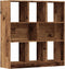 vidaXL - Boekenkast - 97,5x29,5x100 - cm - bewerkt - hout - oud - houtkleurig