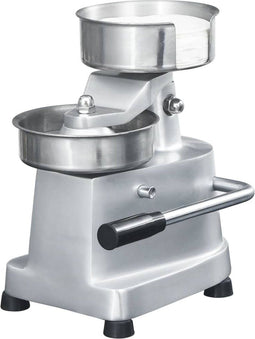 vidaXL - Hamburgerpersmachine - met - 500 - scheidingsbladen - 13 - cm - aluminium