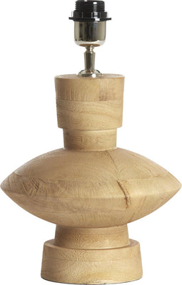 Light & Living Tafellamp Fiera - Mangohout - 25cm - excl. kap