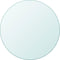 vidaXL - Tafelblad - van - gehard - glas - 900 - mm - rond