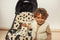 Binibamba Buggy Snuggler Peanut Leopard - Multi