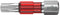 Wiha 42108 - TY-bit - Geschikt voor T- en Y-vormige schroeven - Rood