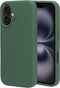 Mobiparts iPhone 16 - Silicone Cover - Soft-touch - Groen