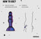 Hueman - Space Invader - Vibrerende en Stotende Buttplug - Buttplugs - Buttplug Vibrator - Anal Plug - Sex Toys voor Vrouwen en Mannen - Seksspeeltjes - Paars