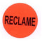 Klika - Etiket 35 mm fluor rood RECLAME 1000 rol - 20 stuks