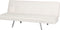 BRISTOL - Slaapbank 3-zits - Wit - Kunstleer