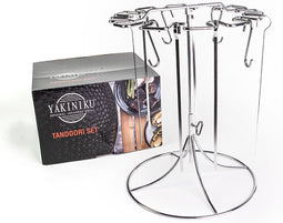 Yakiniku - Tandoor - 6 Haken En Spiesen - Spiesen Set - 6 Stuks - Ophangset - BBQ Accessoire