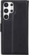 NorthLife - Geschikt voor Samsung Galaxy S23 Ultra - Lederen Afneembare 2-in-1 bookcase hoes - Zwart