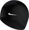 Nike Swim Silicone Cap - Unisex Badmuts - Zwart/Wit - Maat 0
