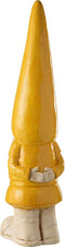 J-Line figuur Kabouter Buiten - kunststof - geel - large